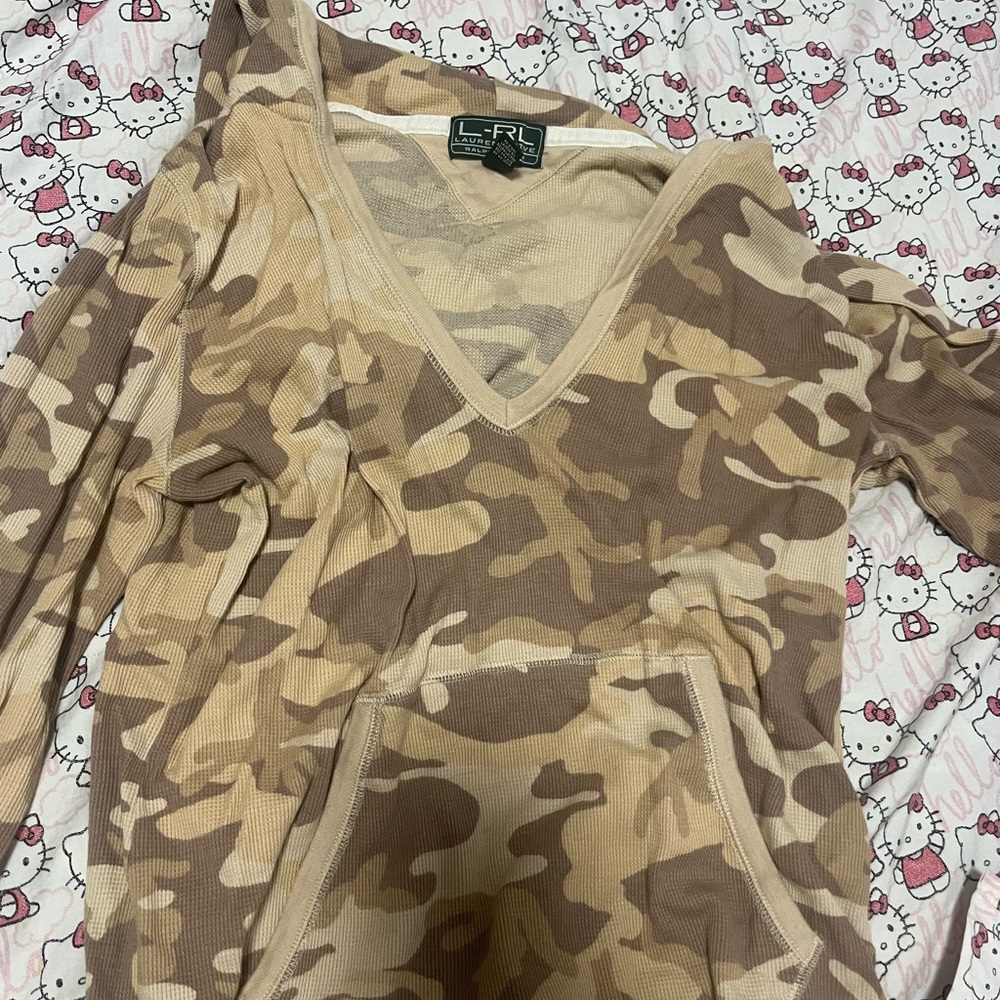 Ralph Lauren camo hoodie